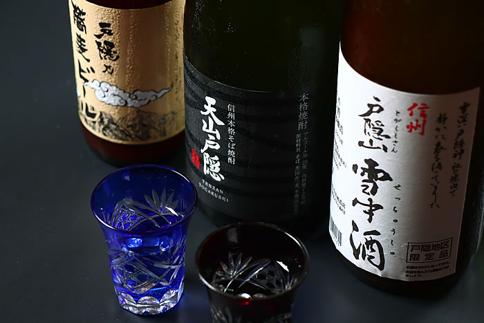 日本酒以外も楽しめる戸隠限定のお酒